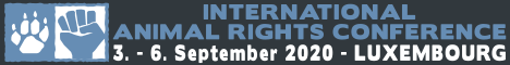 International Animal Rights Conference 2020 in Luxembourg